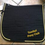 Black Saddle Cloths